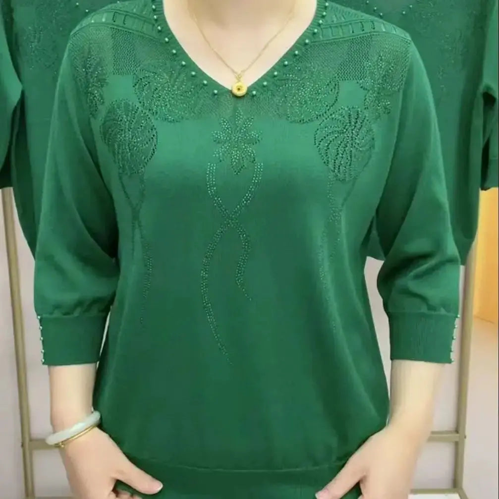Rebeca® | Winter frozen silk sweater