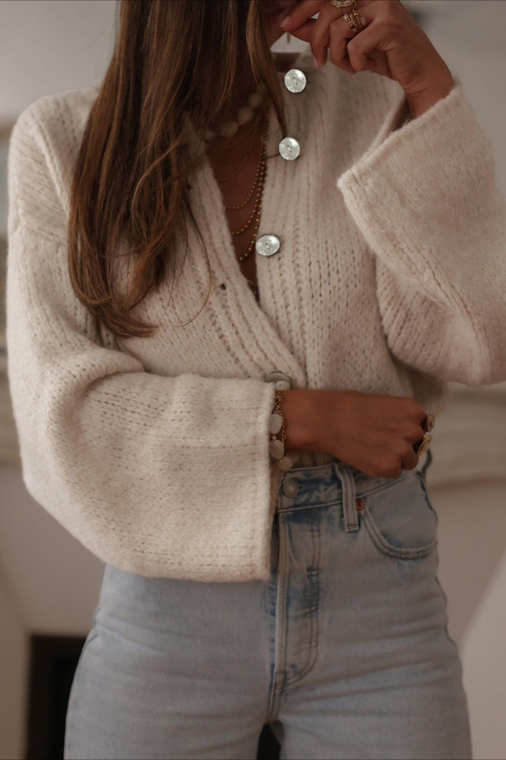 Sophisticated Cardigan with a Clean Classic Look