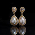 Water Drop Pearl Earrings